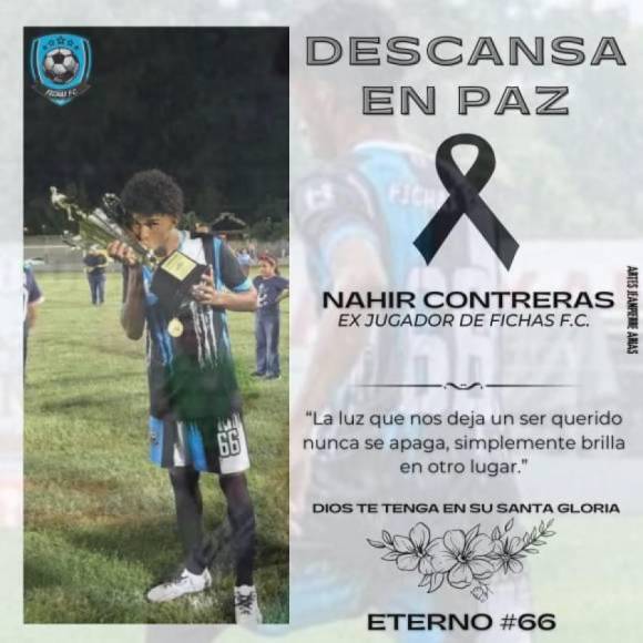 Muere futbolista hondureño a causa del dengue