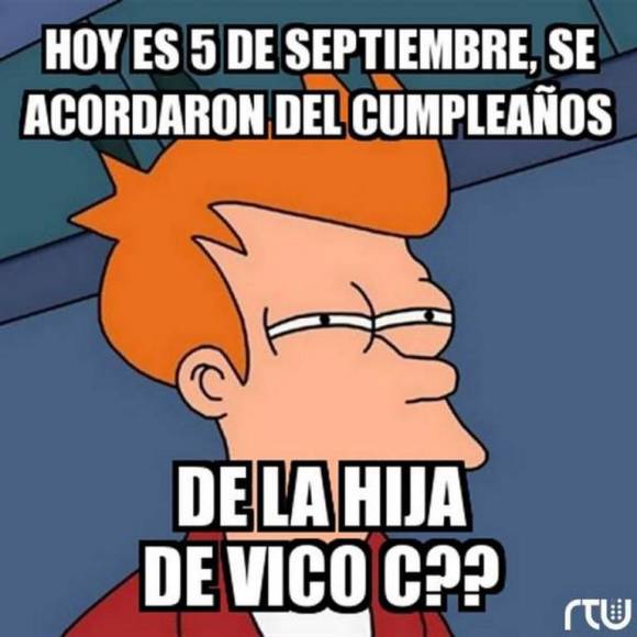 Los imperdibles memes que deja el “5 de septiembre” por el cumple de la hija de Vico C