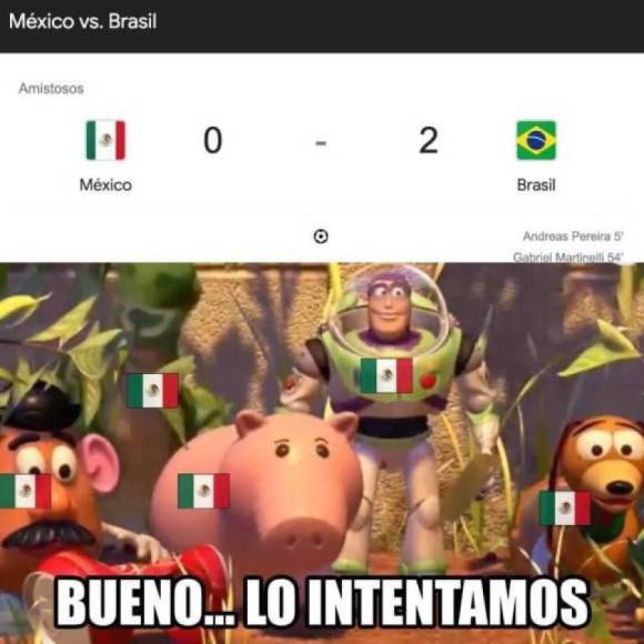 Memes no perdonan a México luego de otra derrota, esta vez ante Brasil