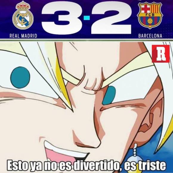 Aficionados de Real Madrid no perdonan al Barcelona y crean divertidos memes