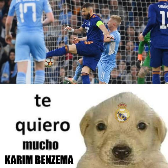 Los divertidos memes que dejó el partidazo entre Manchester City y Real Madrid