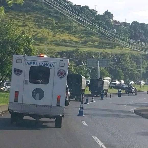 En camiones y caravana fue traslado de reos de batallón a Támara