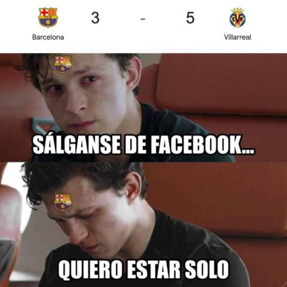 Barcelona es goleado y los memes no pueden faltar