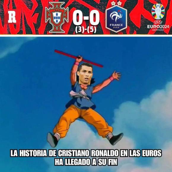 Cristiano Ronaldo y Portugal son eliminados de Eurocopa y los memes no pueden faltar