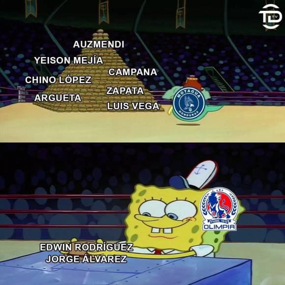 Olimpia se baja a Motagua y aficionados crean chistosos memes