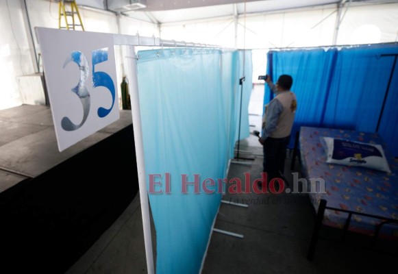 FOTOS: Últimos preparativos para abrir triaje en el Bazar del Sábado