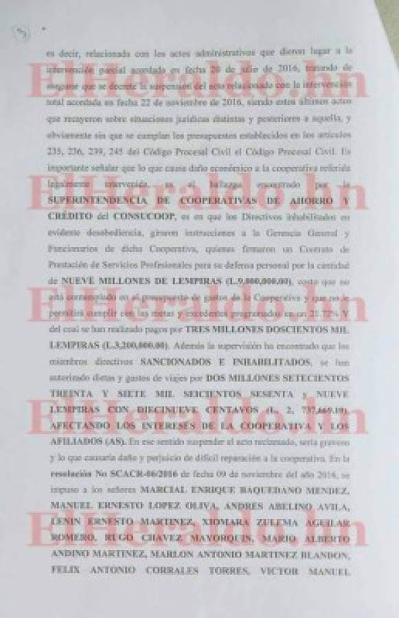 Honduras: Nueva decisión judicial respalda inhabilitación de cooperativistas