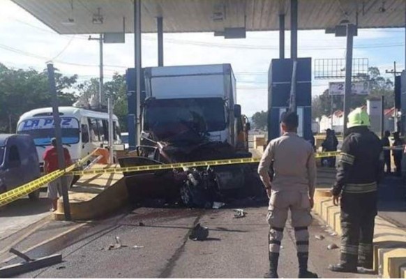 Muerte al volante: Las tragedias viales ocurridas en los peajes de Honduras (FOTOS)