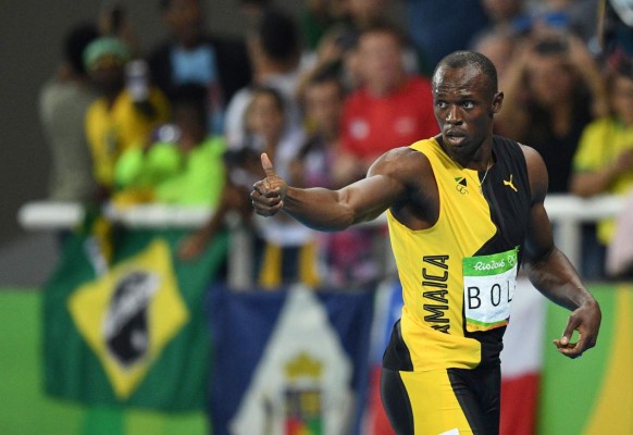 Imágenes de Usain Bolt en su última competencia en los Juegos Olímpicos de Rio 2016