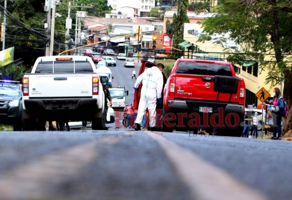 FOTOS: Así quedó la escena del crimen del abogado Melvin Bonilla