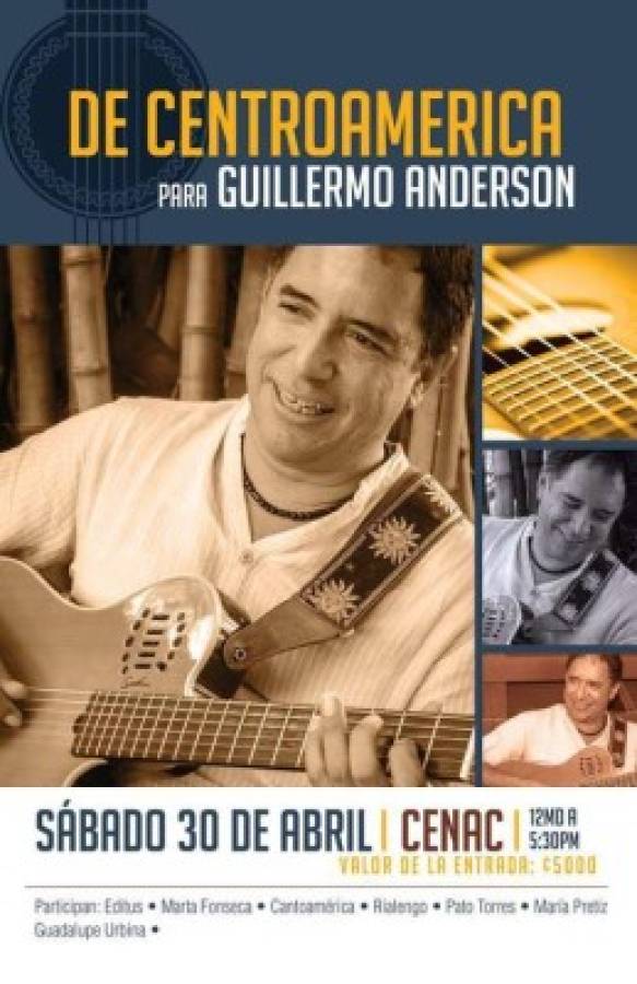 Guillermo Anderson dejó una serie de discos y un libro entre sus proyectos