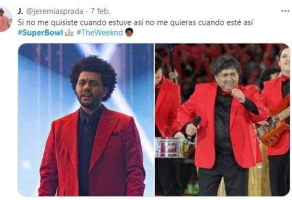 The Weeknd encanta a unos, desilusiona a otros: los memes que dejó el show de medio tiempo