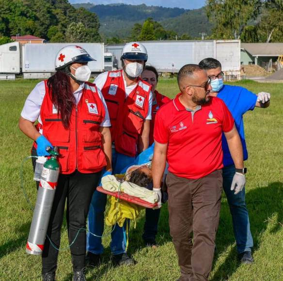 Heridos en estado crítico y las imágenes que dejó volcamiento en San Marcos de La Sierra