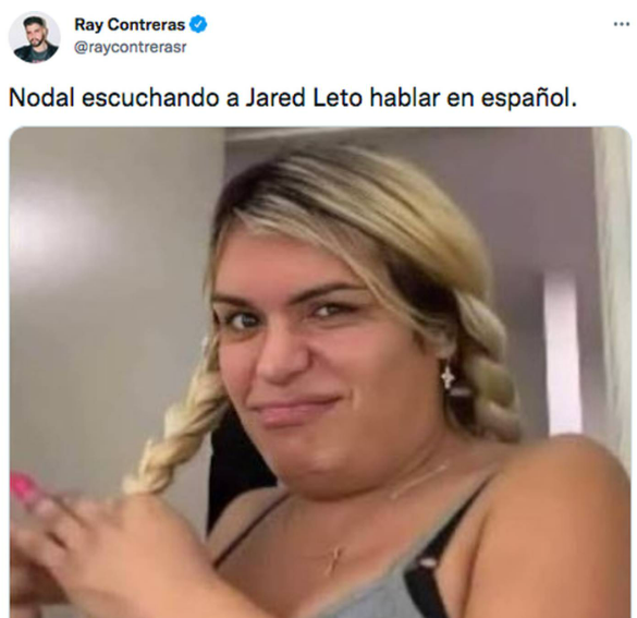 Los graciosos memes que dejó las vacaciones de Belinda con Jared Leto por Italia