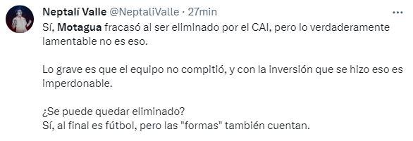 ”Es un fracaso”, “no compitió”, “Panamá está mejor”: prensa hondureña reacciona a eliminación del Motagua