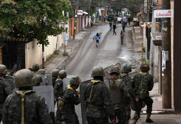 Imágenes de las tomas y protestas este miércoles en varias zonas de Honduras