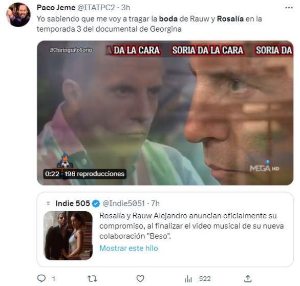 Rosalía y Rauw Alejandro se comprometieron y estos son los divertidos memes