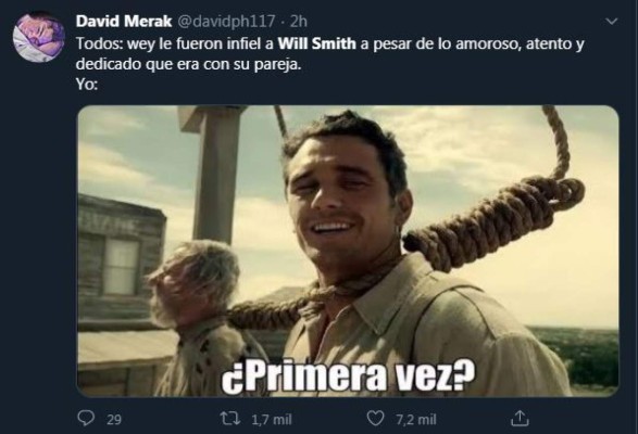 ¡Fanáticos destrozados! Los memes que dejó la infidelidad de la esposa de Will Smith