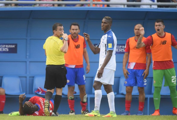 Evaluación de los jugadores titulares de la Selección de Honduras ante Costa Rica