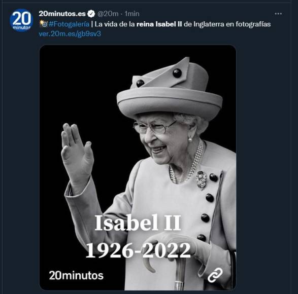 Así informó el mundo la muerte de la reina Isabel II