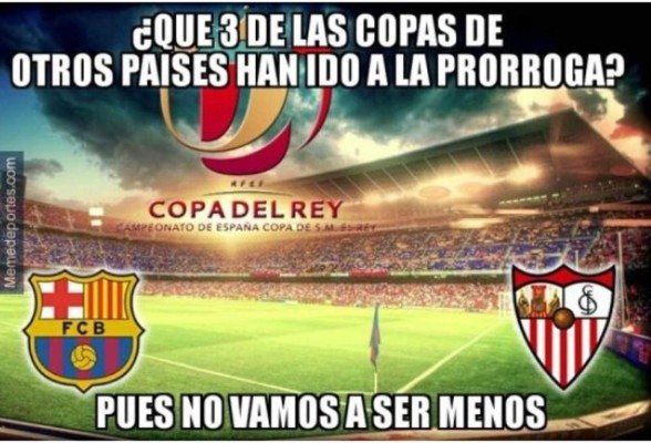 Los mejores memes de la final de la Copa del Rey