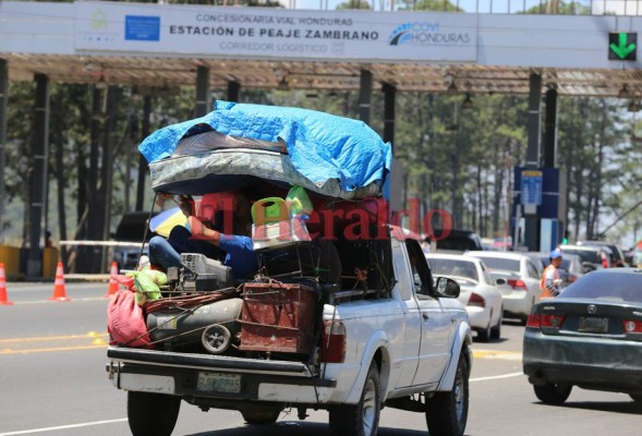 ¡Retorno Seguro! En caravanas regresan viajeros al cierre de la Semana Santa