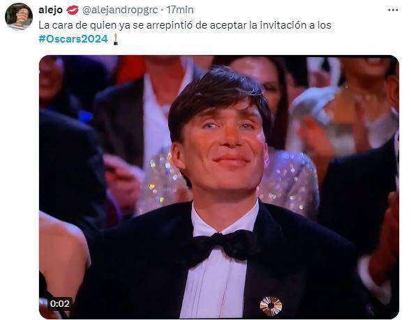 Los mejores memes de los Premios Oscar 2024