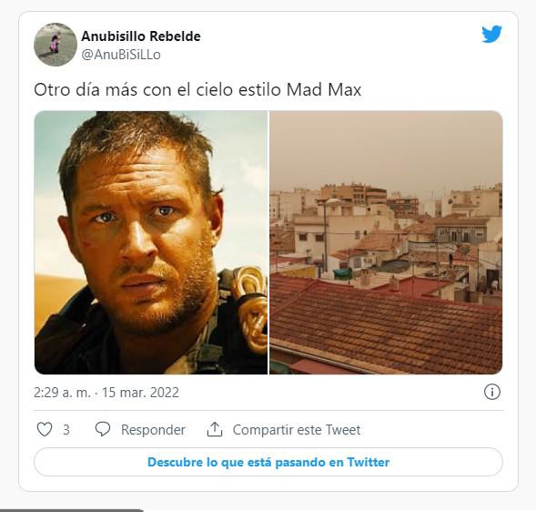 Los mejores memes que dejó el paso del polvo del Sahara sobre España