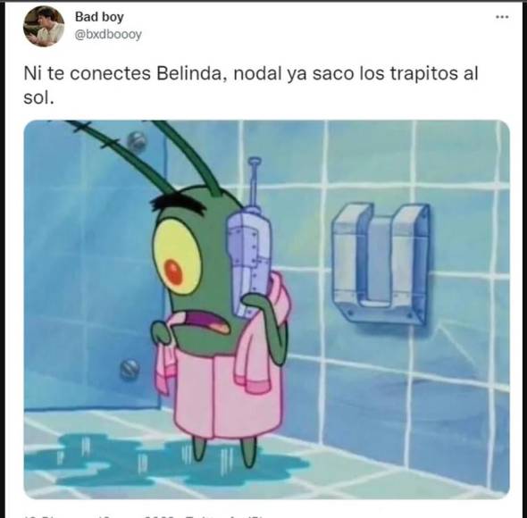 Divertidos memes deja nuevo escándalo de Belinda y Nodal