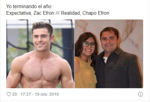 Los memes que dejó la foto de 'El Chapo Efron' en las redes sociales