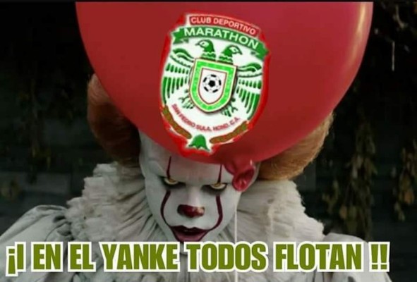 ¡A reír! Crueles memes contra Motagua tras perder ante Marathón en San Pedro Sula