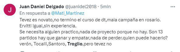 ”El contacto fue positivo”: opiniones divididas entre prensa argentina y afición de Independiente por posible llegada de Troglio