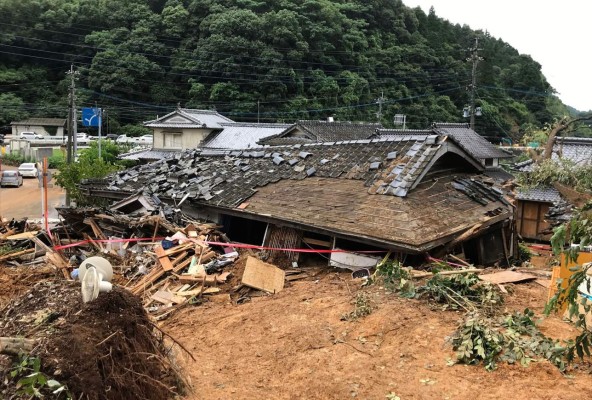 En imágenes: Decenas de muertos y desaparecidos en Japón por las lluvias torrenciales   