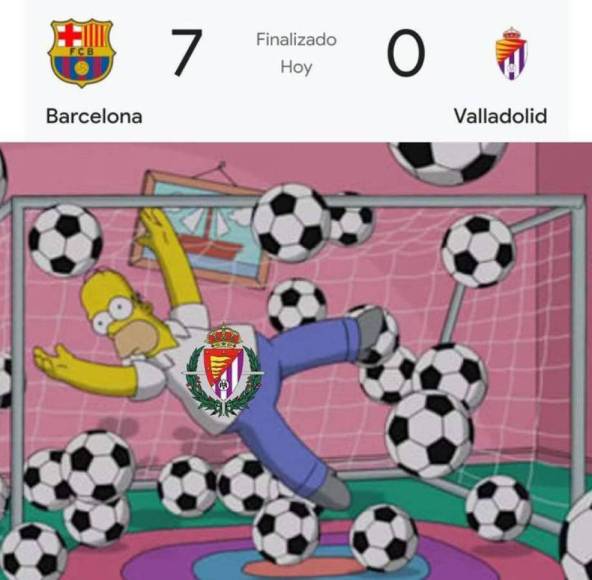 Memes destrozan a Kylian Mbappé tras paliza del Barcelona al Valladolid