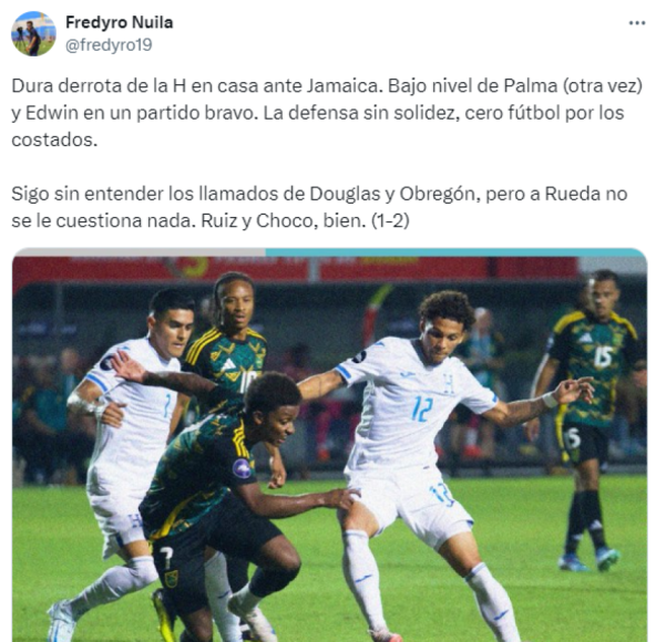 Prensa catracha no perdona a selección de Honduras tras derrota ante Jamaica