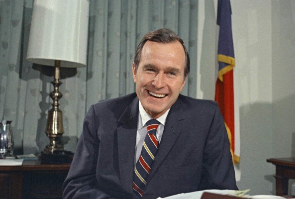 Las mejores fotos de George H.W. Bush en vida