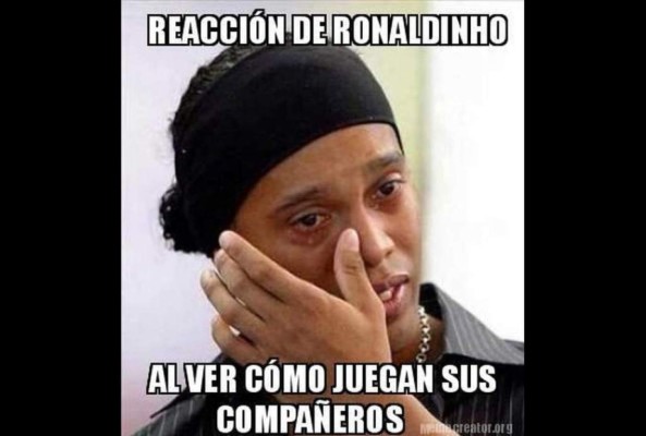 ¡Imperdibles! Redes sociales ríen con los memes sobre Ronaldinho en Honduras