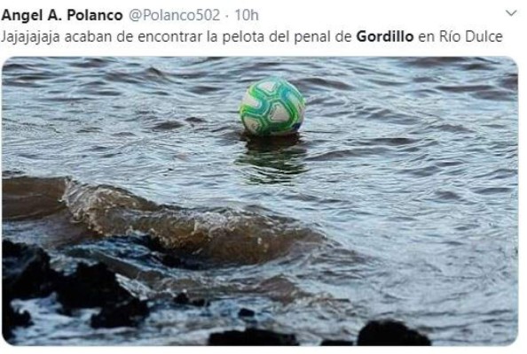 Los memes que dejó Gordillo al fallar penales ante Motagua