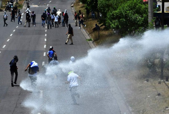 Las imágenes más impactantes de las violentas protestas en Honduras