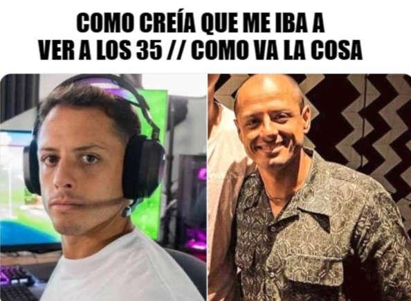 ¡Envejecido! Los memes del cambio del Chicharito Hernández