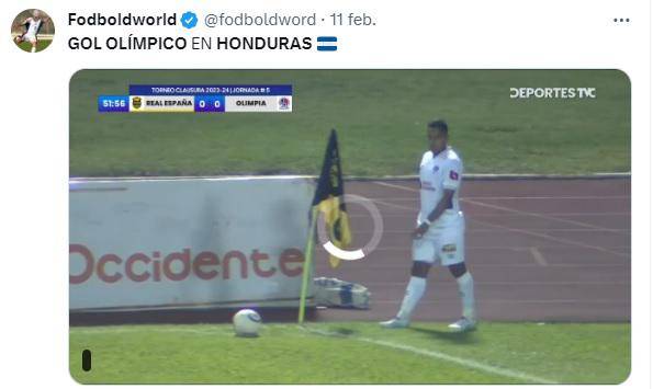 Gol olímpico de Edwin Rodríguez está dando de qué hablar en el mundo