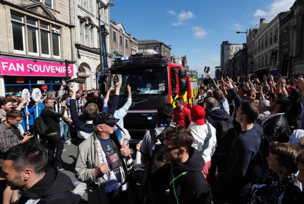 El ambiente en las calles de Cardiff previo a la final de la Champions League entre Real Madrid y Juventus