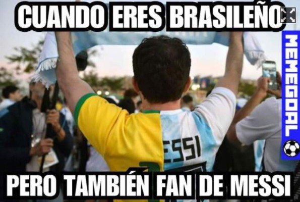 Messi es víctima de memes tras la eliminación de Argentina de la Copa América a manos de Brasil