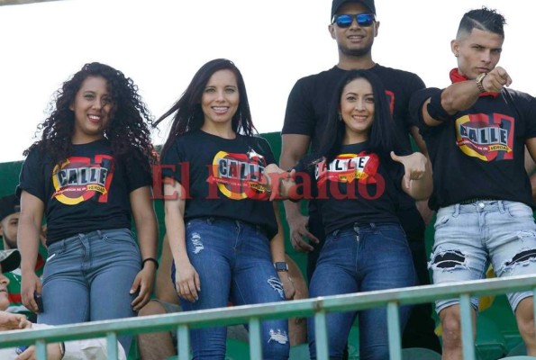 Las bellezas que asistieron al Yankel para ver el partido Marathón vs Olimpia