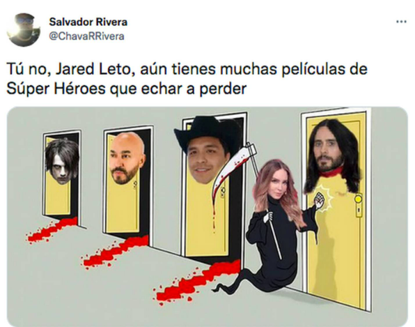 Los graciosos memes que dejó las vacaciones de Belinda con Jared Leto por Italia