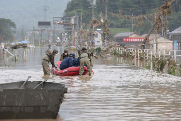 En imágenes: Decenas de muertos y desaparecidos en Japón por las lluvias torrenciales   