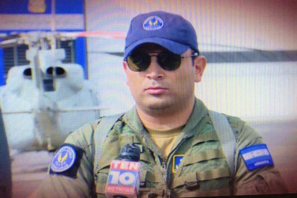 Primeras imágenes de la escena del accidente de helicóptero militar