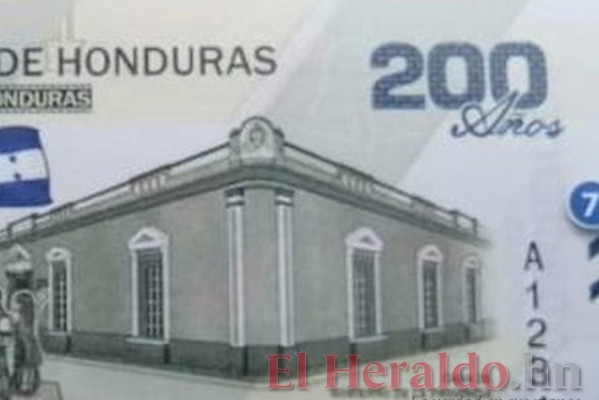 FOTOS: Así luce el billete de 200 lempiras que circulará a partir de septiembre