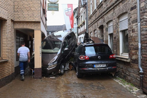 Impactantes imágenes de las catastróficas inundaciones en Alemania