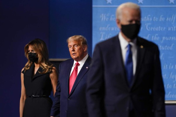 FOTOS: Las mentiras y verdades que se dijeron Trump y Biden en el debate